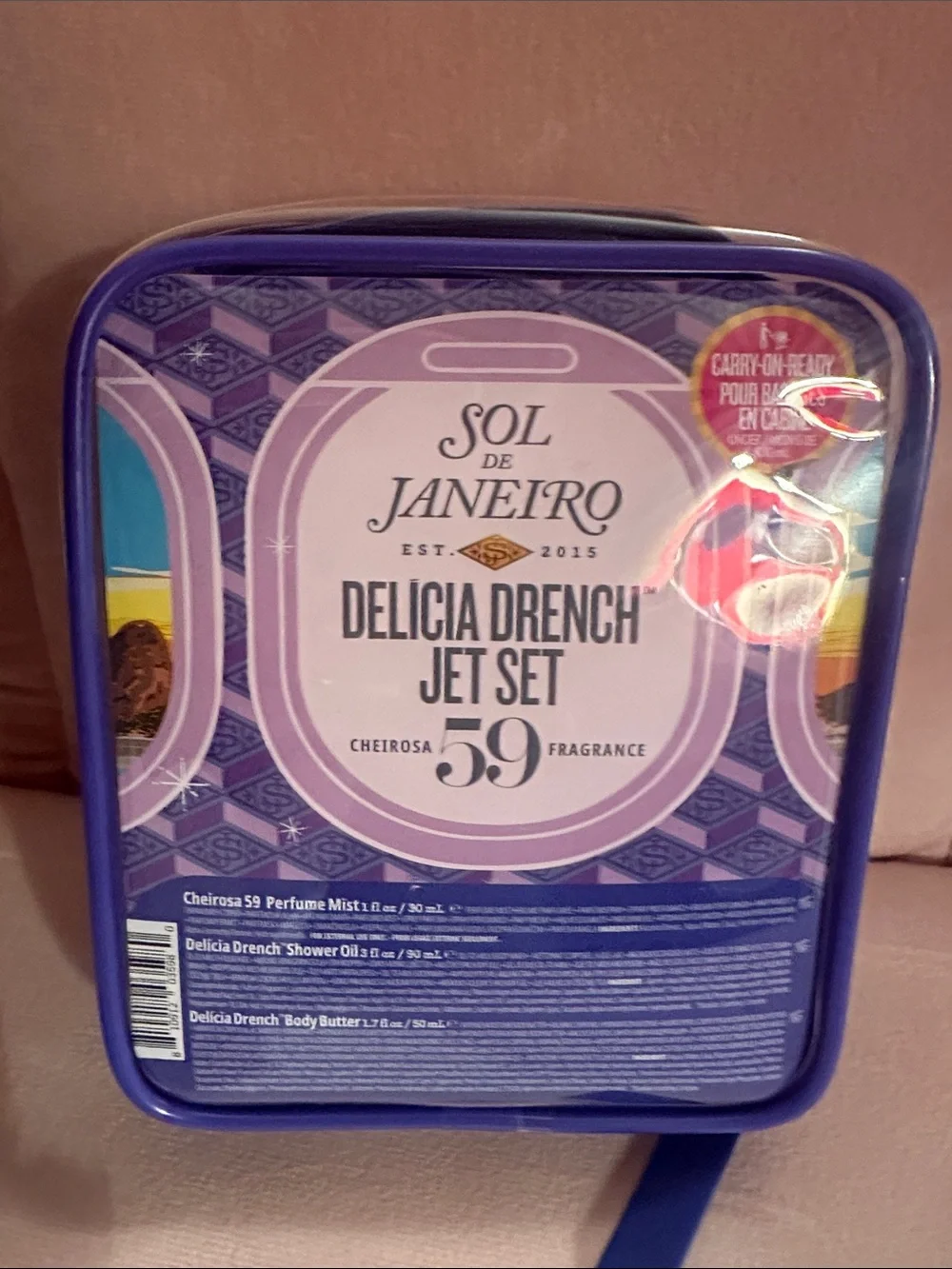 Sol de Janeiro Delicia Drench Bath & Body Set - Purple